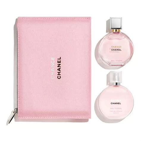 coffret chanel chance eau tendre